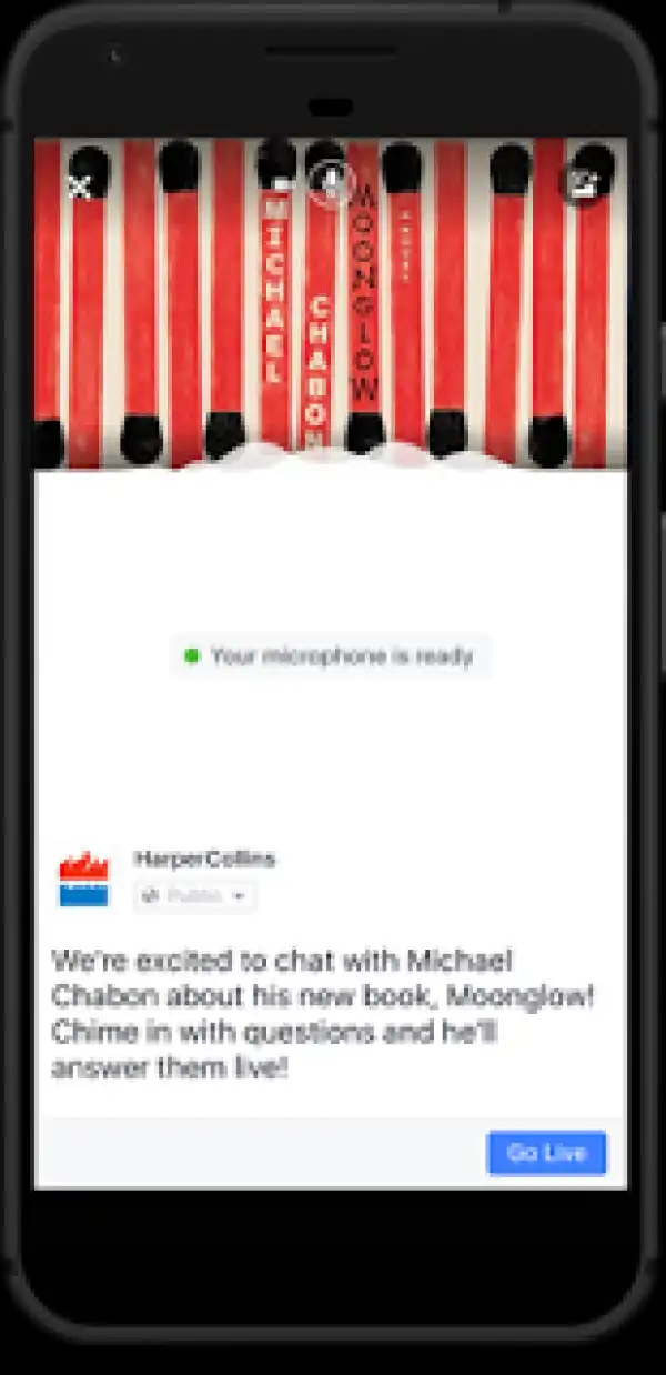 Facebook Launched Live Audio